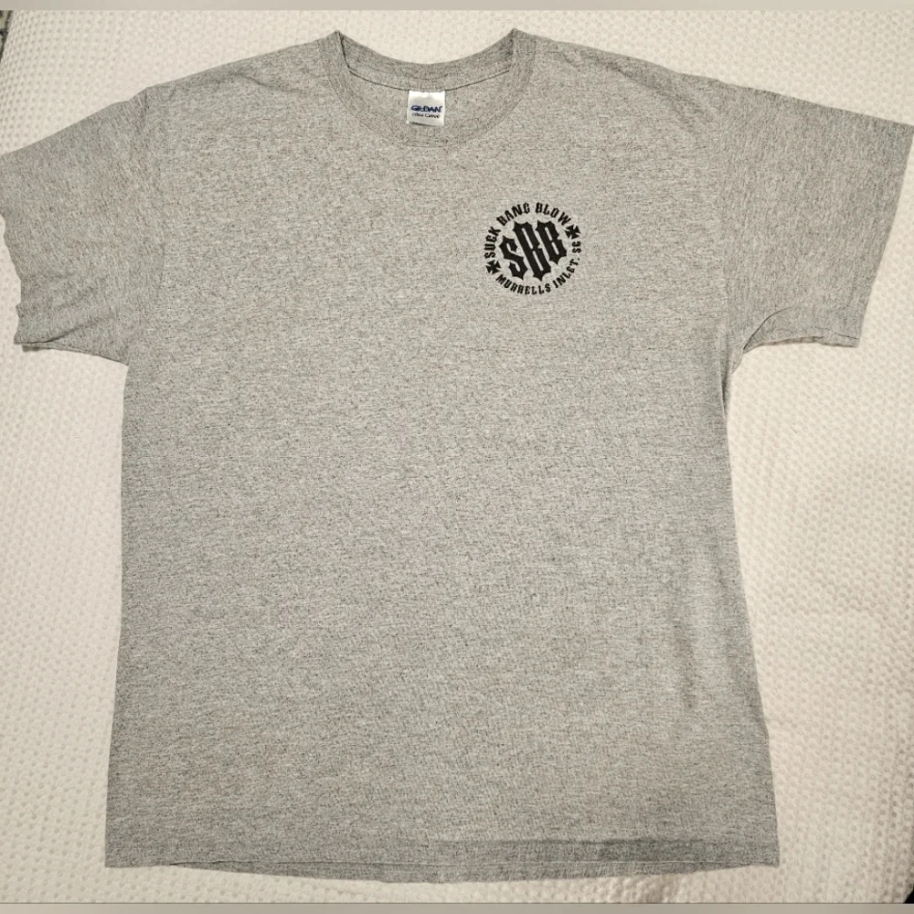 MOTORCYCLE T-SHIRT in Large. Gray, from Murrells Inlet, SC. - Picture 3 of 6